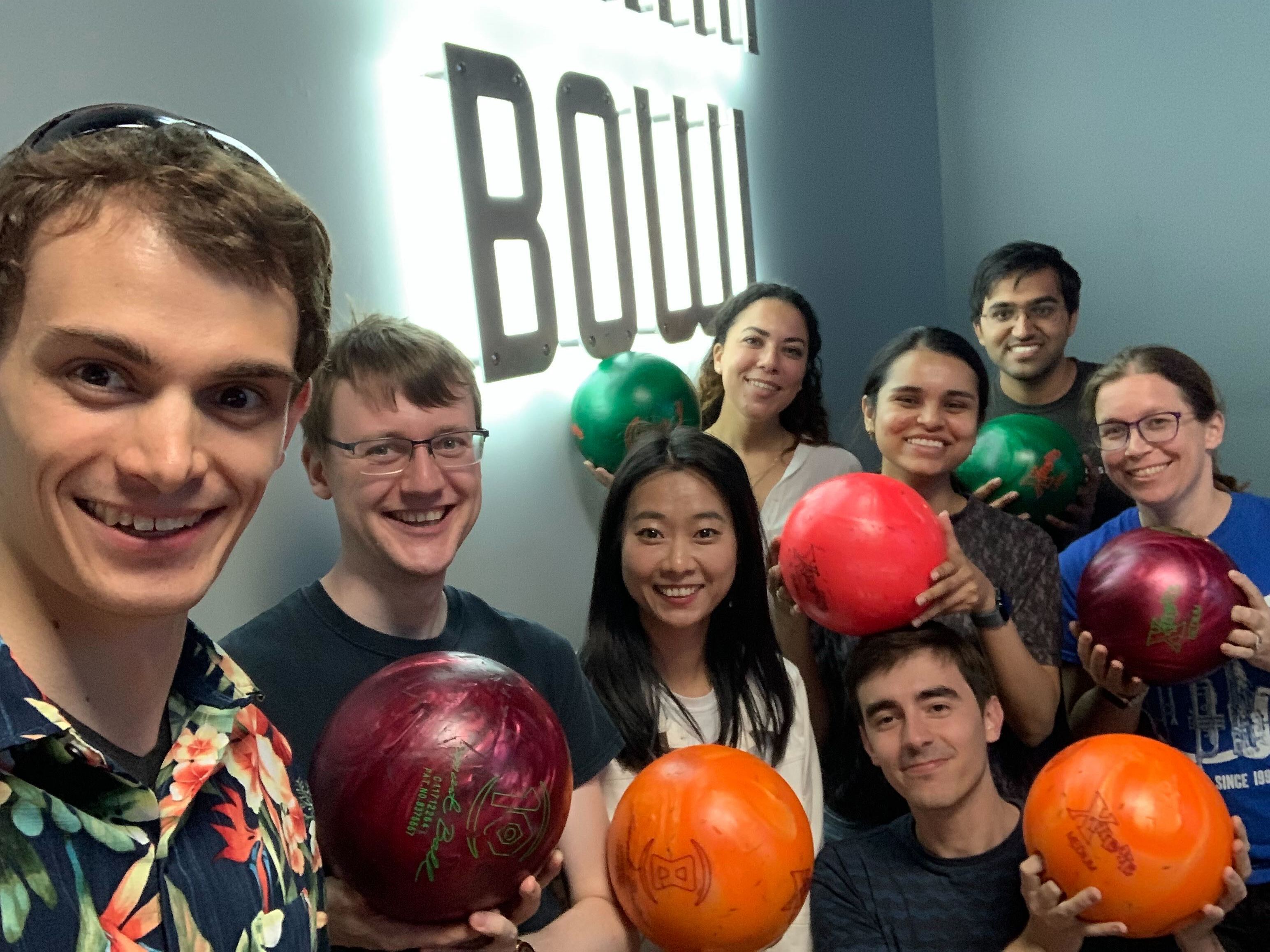 squaresLab the next generation goes bowling, too